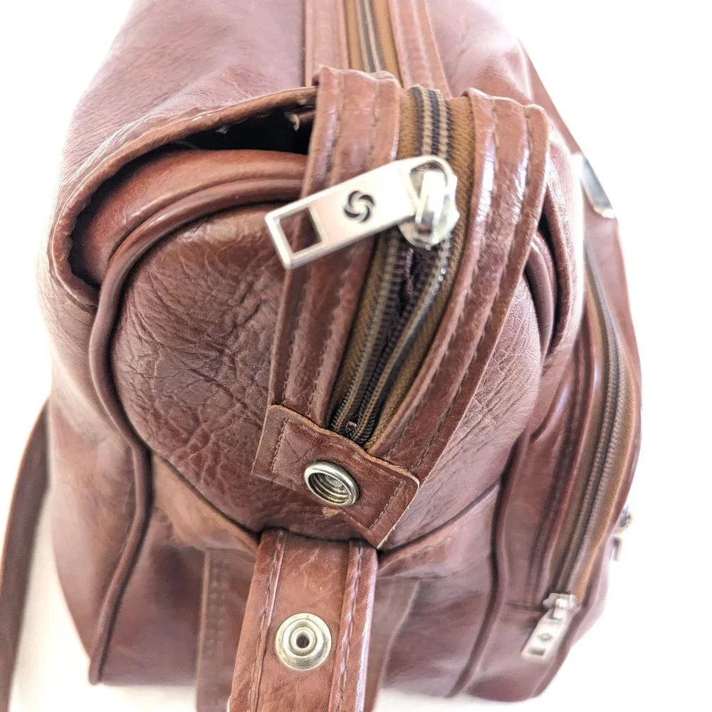 Vintage Samsonite Carry-on Faux leather Shoulder Bag